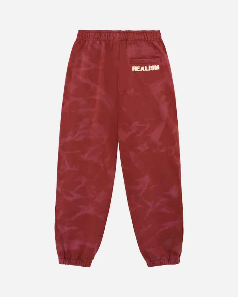 REALISM LEGACY SWEATPANTS WASHED CARMINE