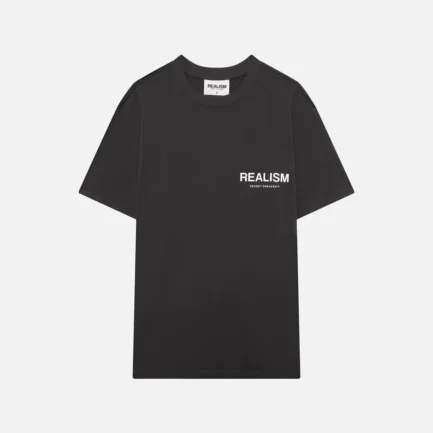 REALISM LOGO BACK REFLECTIVE MOON ASH TEE