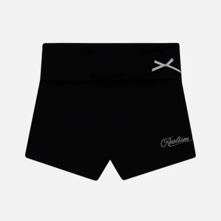 REALISM SCRIPT FOLDOVER SHORTS BLACK