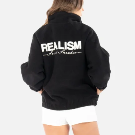 REALISM STRIDE SHERPA JACKET BLACK