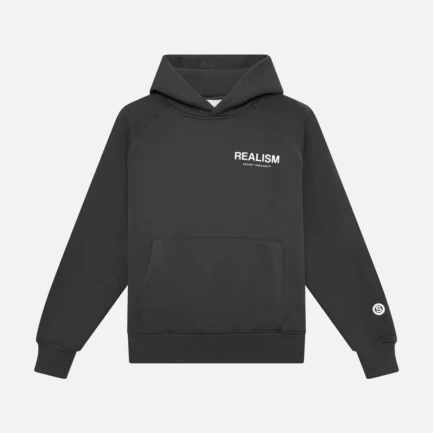 SSS REALISM BACK LOGO ASPHALT HOODIE
