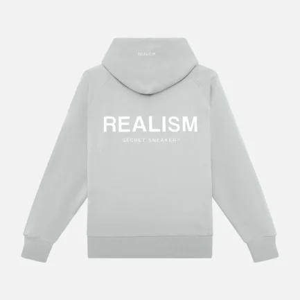 SSS REALISM BACK LOGO SLATE HOODIE SUB