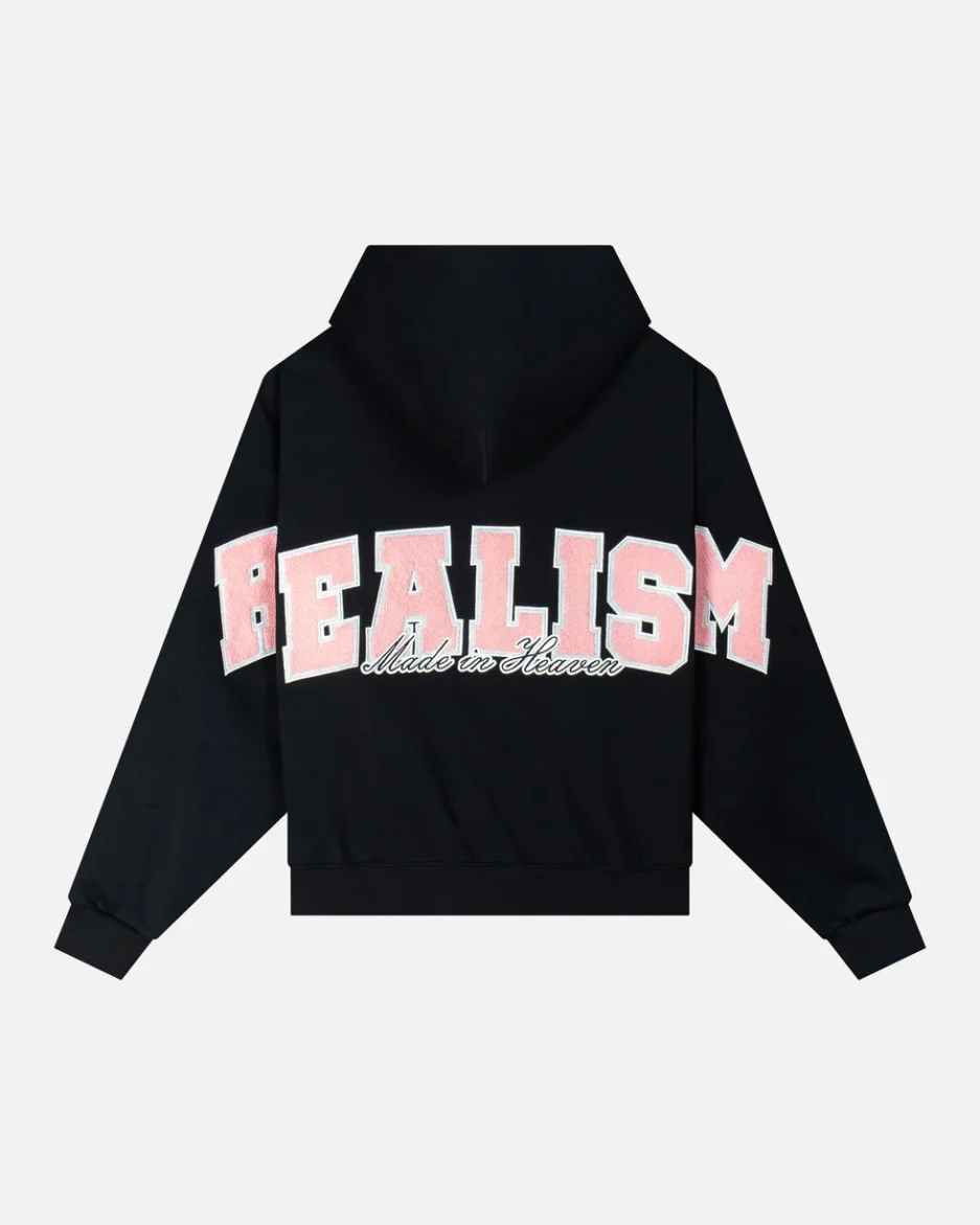 SSS REALISM COLLEGE TEAM HOODIE PEACH MIDNIGHT