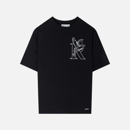 SSS REALISM DOVE LOGO TEE MONOCHROME