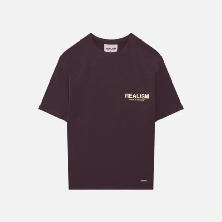 SSS REALISM HEAVEN LOGO TEE PLUM