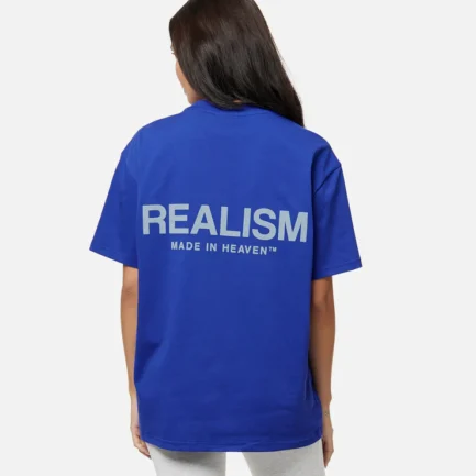 SSS REALISM HEAVEN LOGO TEE ULTRAMARINE