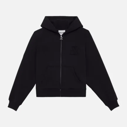 SSS REALISM LEGACY ZIP BLACK HOODIE